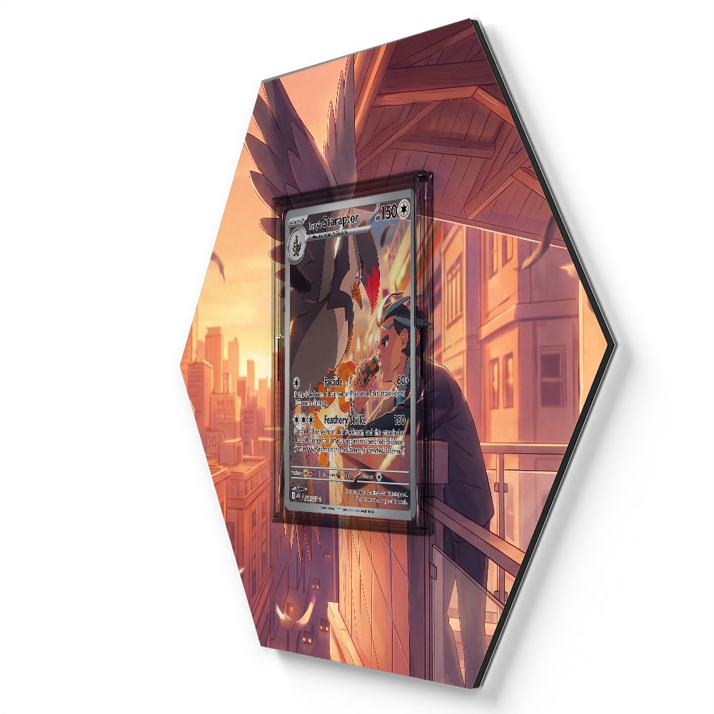 249/217 Larry's Staraptor - Extended Artwork Pokemon Card Display