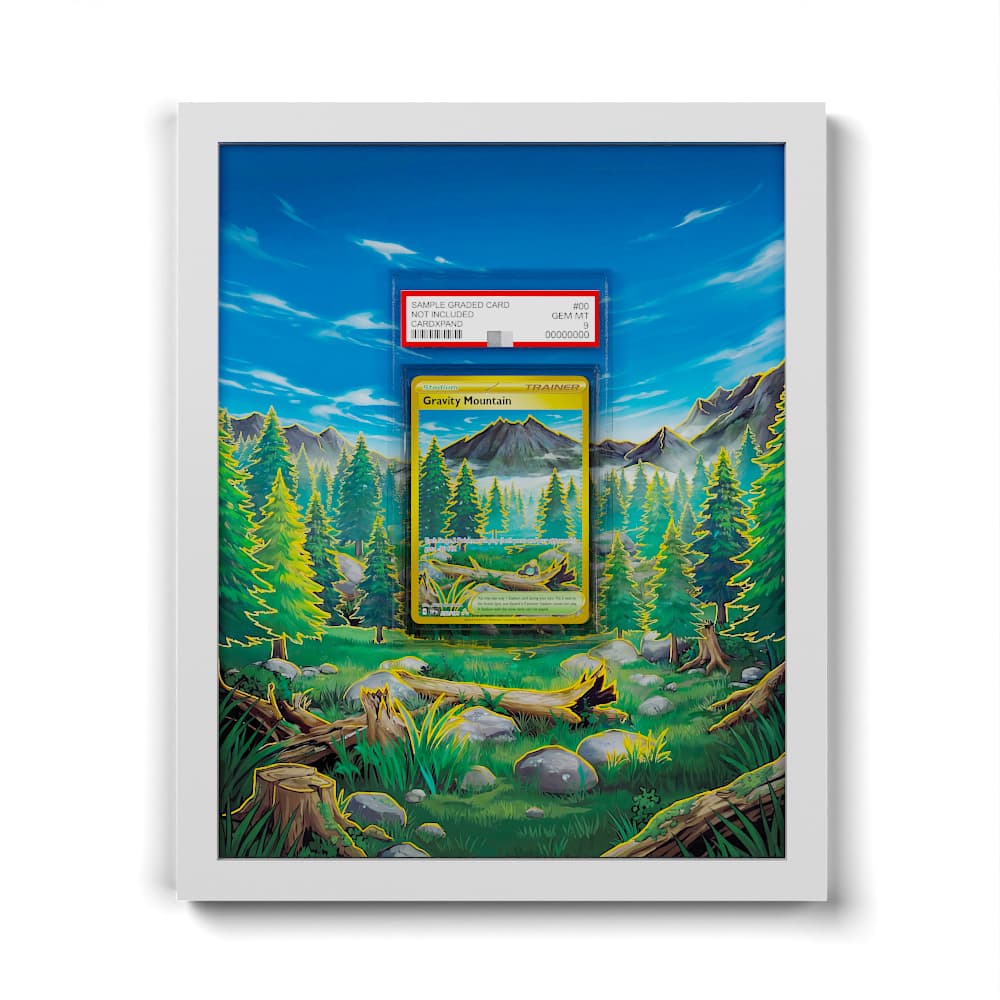 gravity mountain pokemon card 250 - Extended Artwork Framed Display Finish:Regular KDCPOKEMON One Ring to Rule