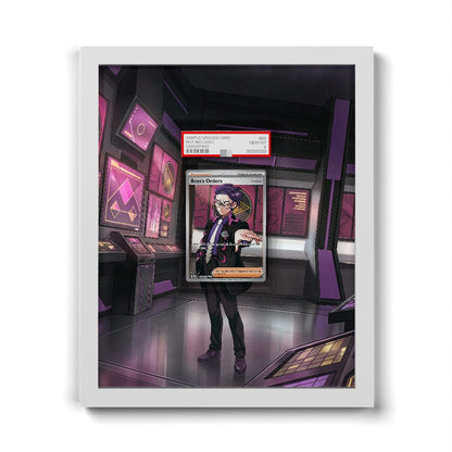 256/217 Boss's Orders - Corbeau - Extended Artwork Pokemon Card Frame