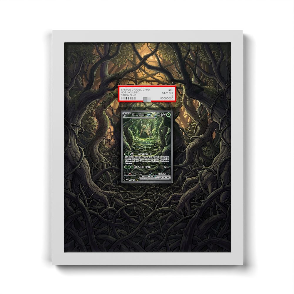 257/193 Wo-Chien Ex - Extended Artwork Pokemon Card Frame