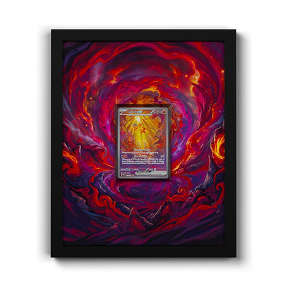 259/193 Chi-Yu EX - Extended Artwork Framed Pokemon Card Display