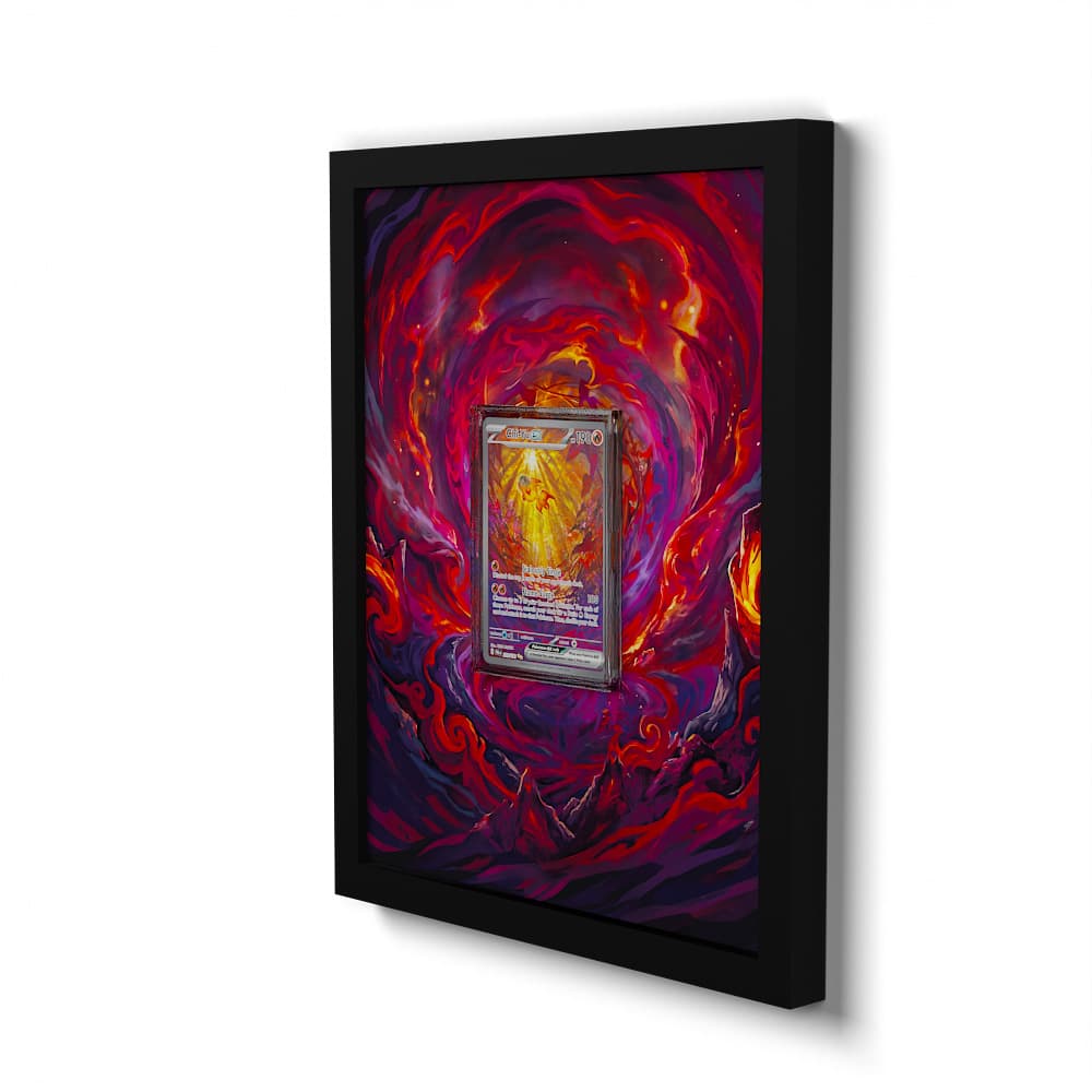 259/193 Chi-Yu EX - Extended Artwork Framed Pokemon Card Display