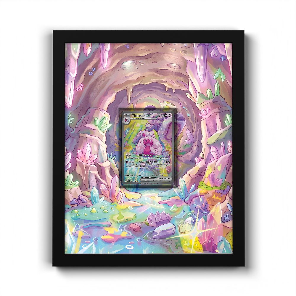 262/193 Tinkaton EX - Extended Artwork Pokemon Card Frame