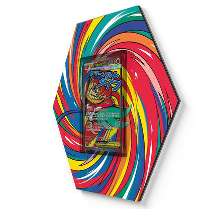 268/217 Mega Hawlucha ex - Extended Artwork Pokemon Card Display