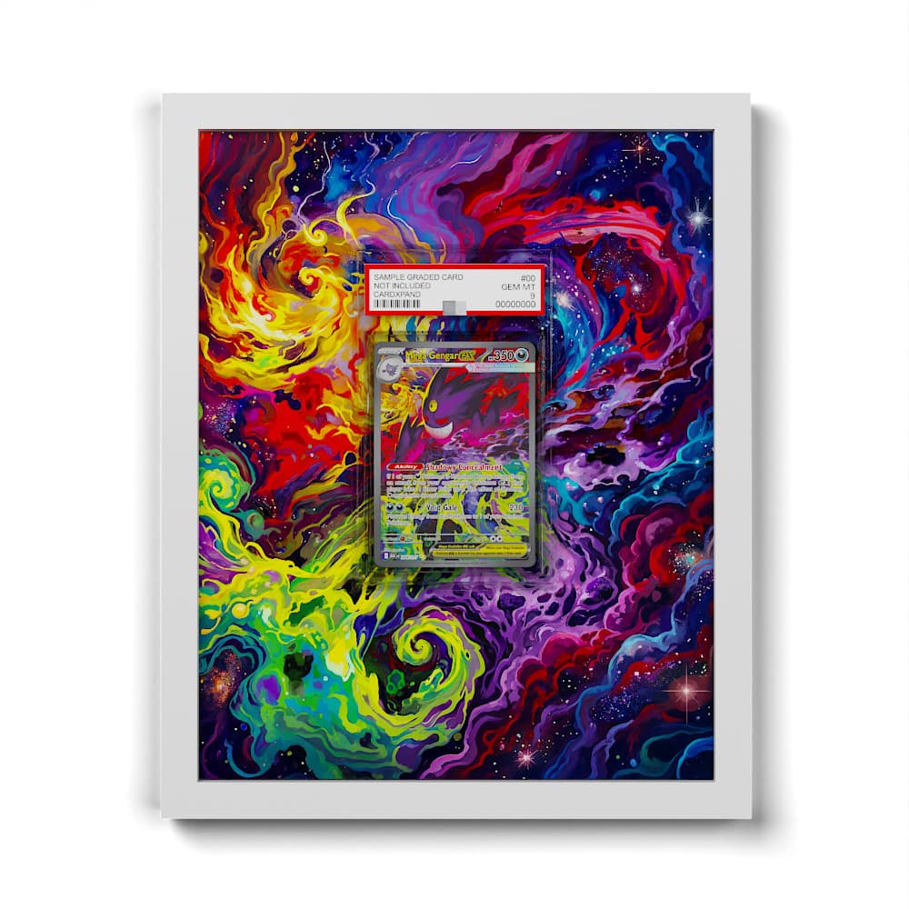 284 Mega Gengar EX - Extended Artwork Framed Pokemon Card Display