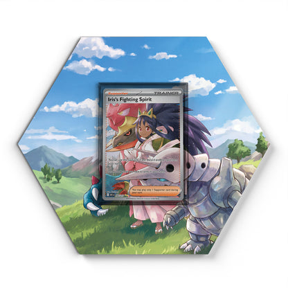 292/217 Iris's Fighting Spirit - Extended Artwork Pokemon Card Display