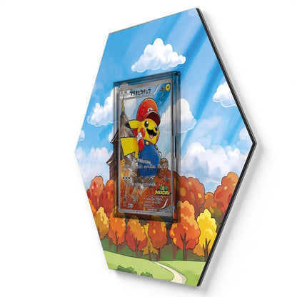 294/XY-P Mario Pikachu - Extended Artwork Pokemon Card Display