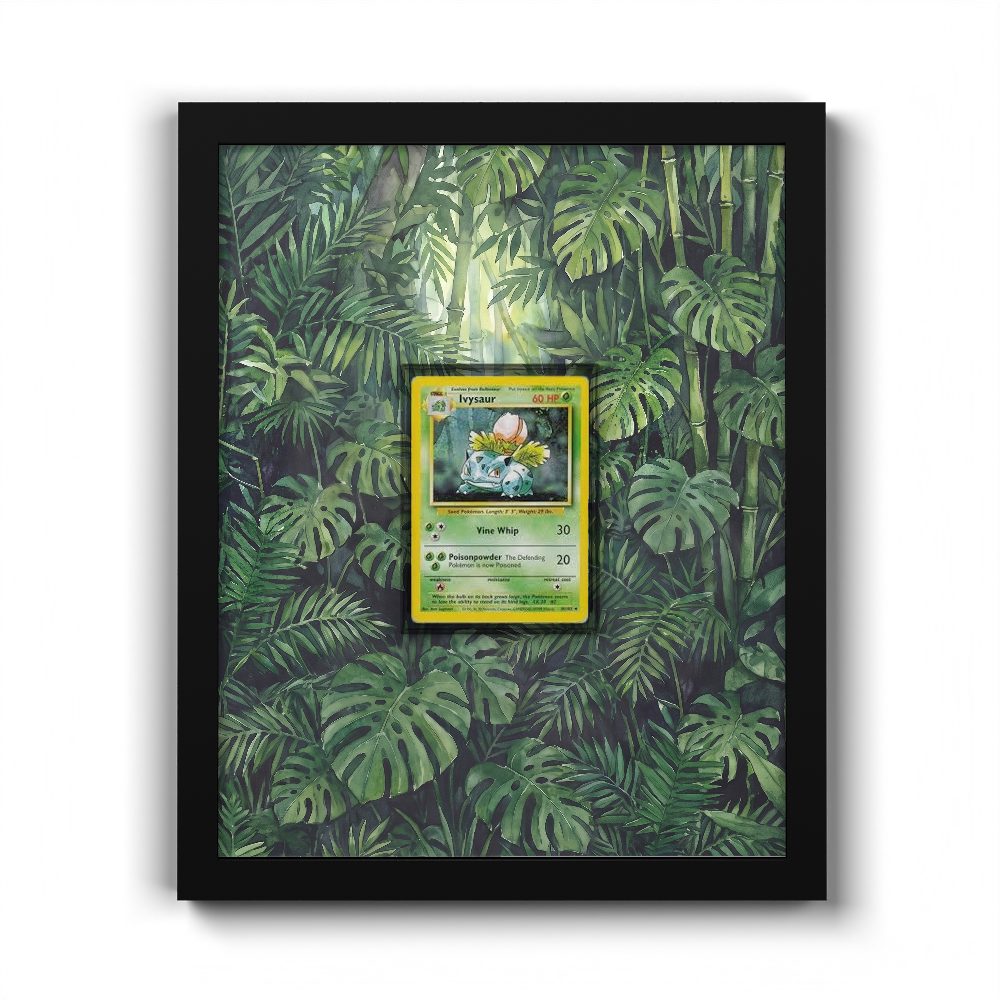 30/102 Ivysaur - Extended Artwork Pokemon Card Frame