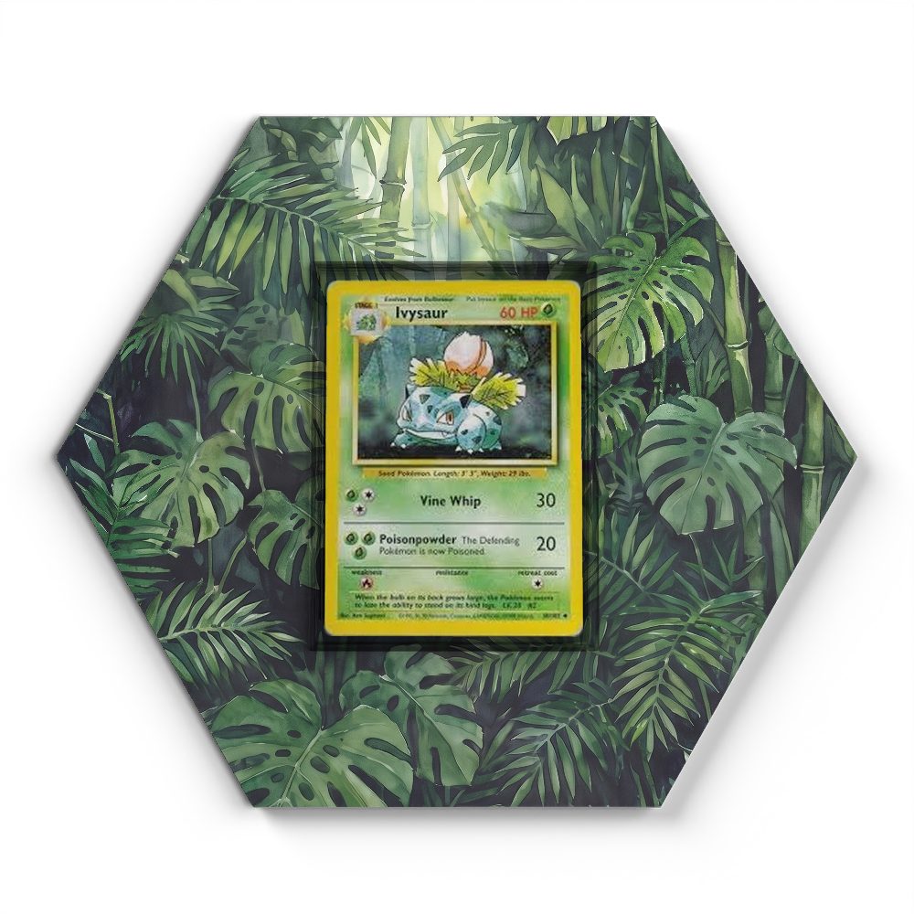 30/102 Ivysaur - Extended Artwork Pokemon Card Display