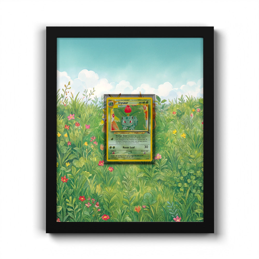 5/18 Ivysaur - Extended Artwork Pokemon Card Frame