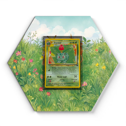 5/18 Ivysaur - Extended Artwork Pokemon Card Display