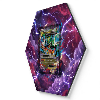 61/108 M Rayquaza EX - Extended Artwork Pokemon Card Display