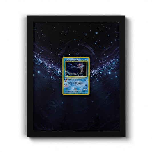 65/64 Shining Gyarados - Extended Artwork Pokemon Card Frame