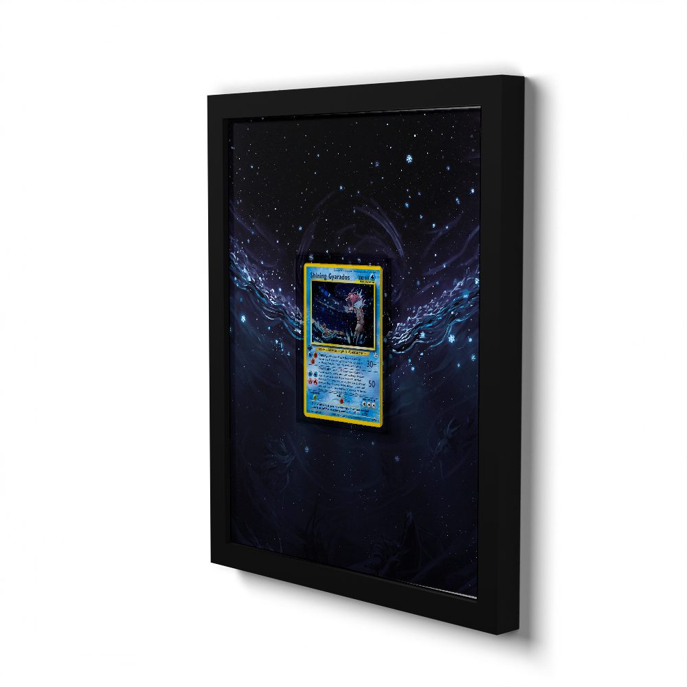 65/64 Shining Gyarados - Extended Artwork Pokemon Card Frame
