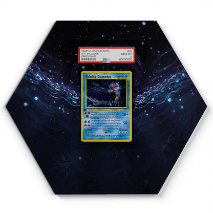 65/64 Shining Gyarados - Extended Artwork Pokemon Card Display