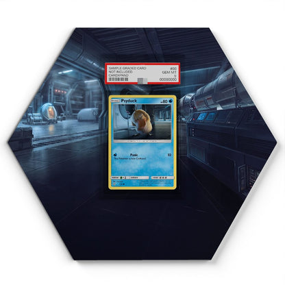 7/18 Psyduck - Extended Artwork Pokemon Card Display