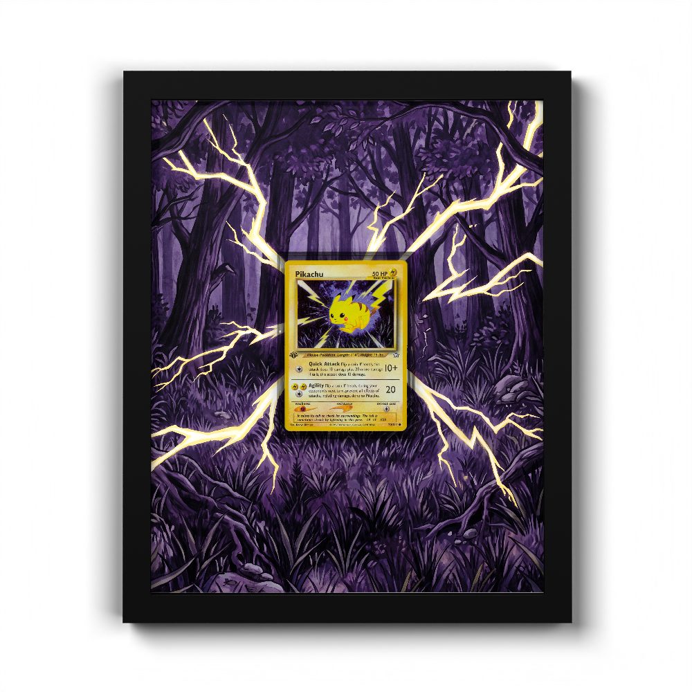 70/111 Pikachu - Extended Artwork Pokemon Card Frame