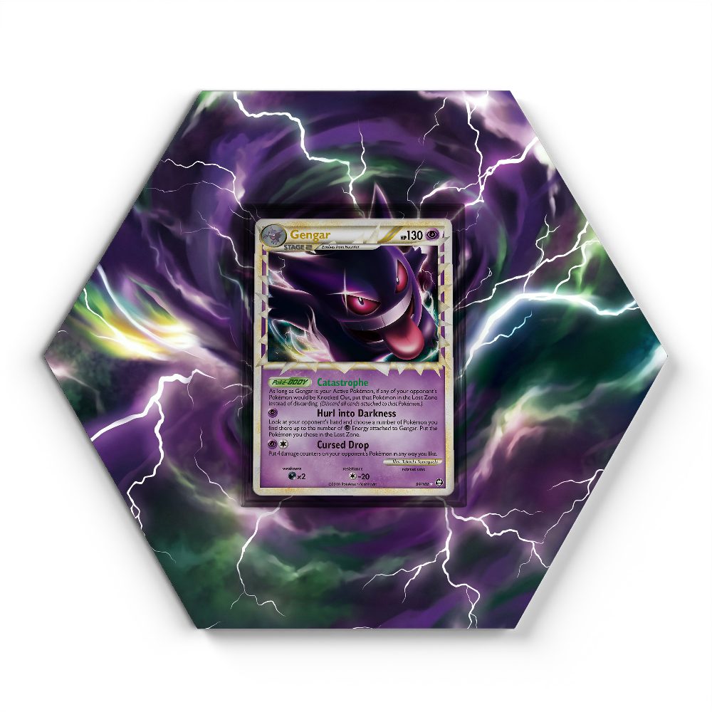 94/102 Gengar - Extended Artwork Pokemon Card Display