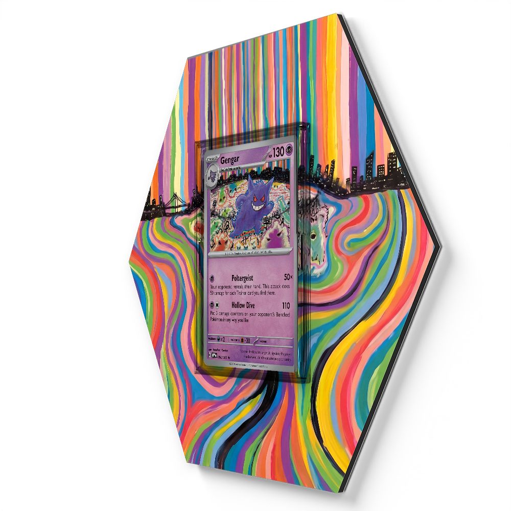 94/165 Gengar - Extended Artwork Pokemon Card Display