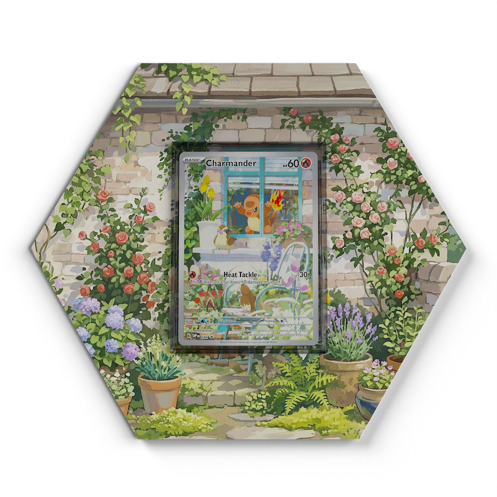 044 Charmander (Promo) - Extended Artwork Pokemon Card Display