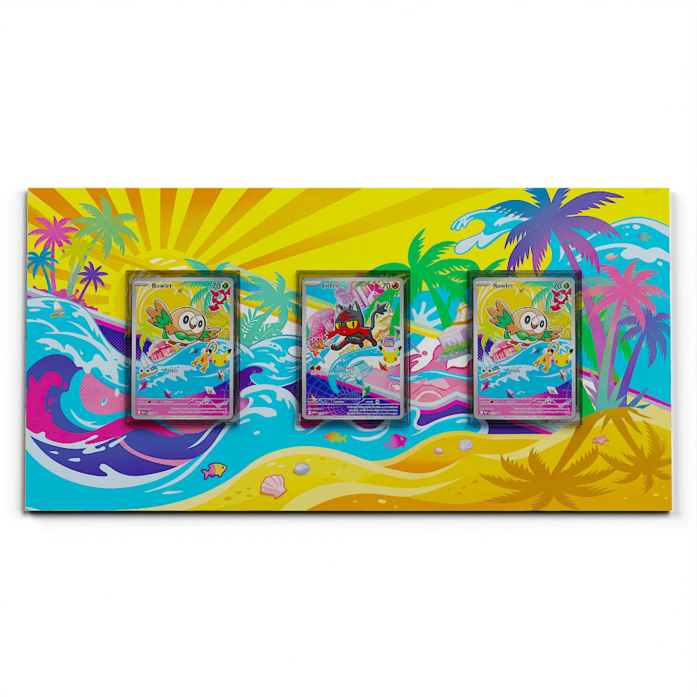 Gen #3 First Partners - Extended Artwork Pokemon Cards Display