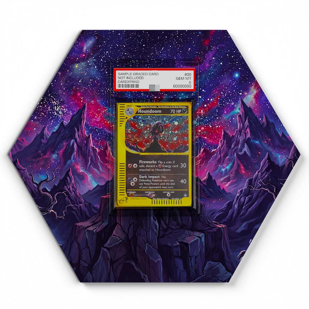 H11/H32 Houndoom - Extended Artwork Pokemon Card Display