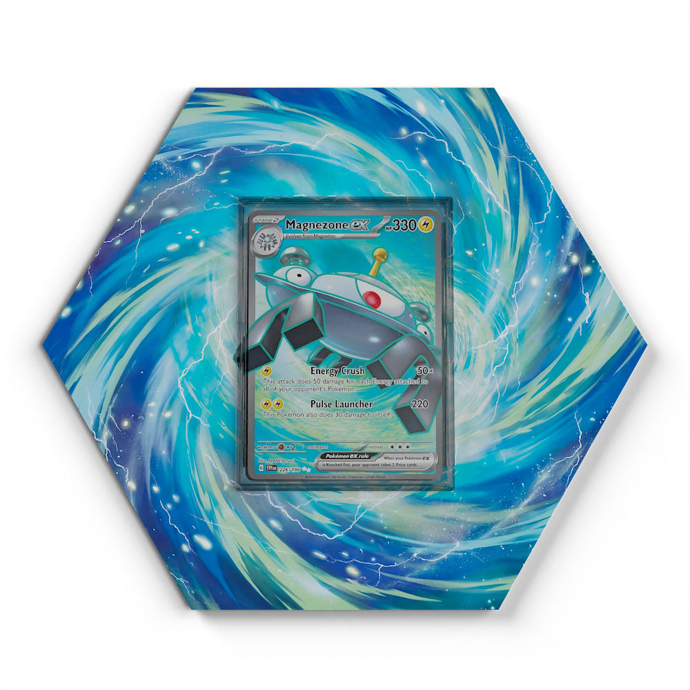 226/198 Magnezone - Extended Artwork Pokemon Card Display