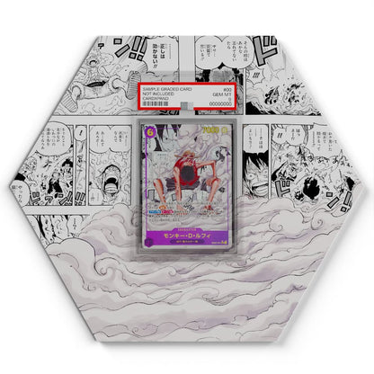 EB02-061 Monkey D Luffy Manga - Extended Artwork One Piece Card Display