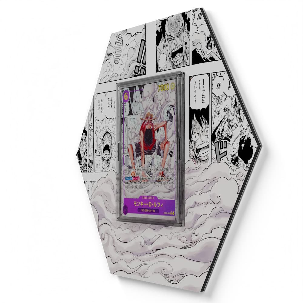 EB02-061 Monkey D Luffy Manga - Extended Artwork One Piece Card Display