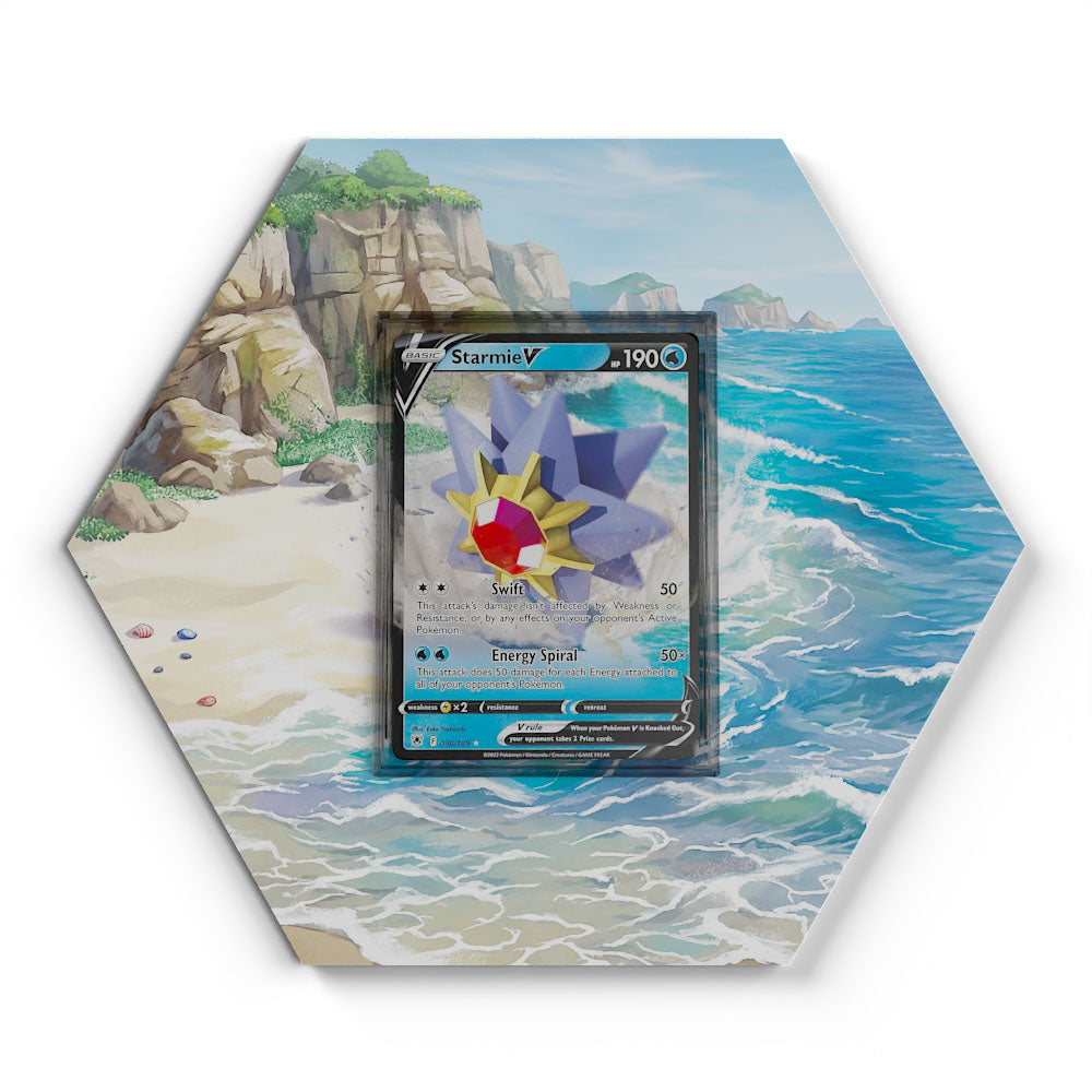 030/189 Starmie V - Extended Artwork Pokemon Card Display