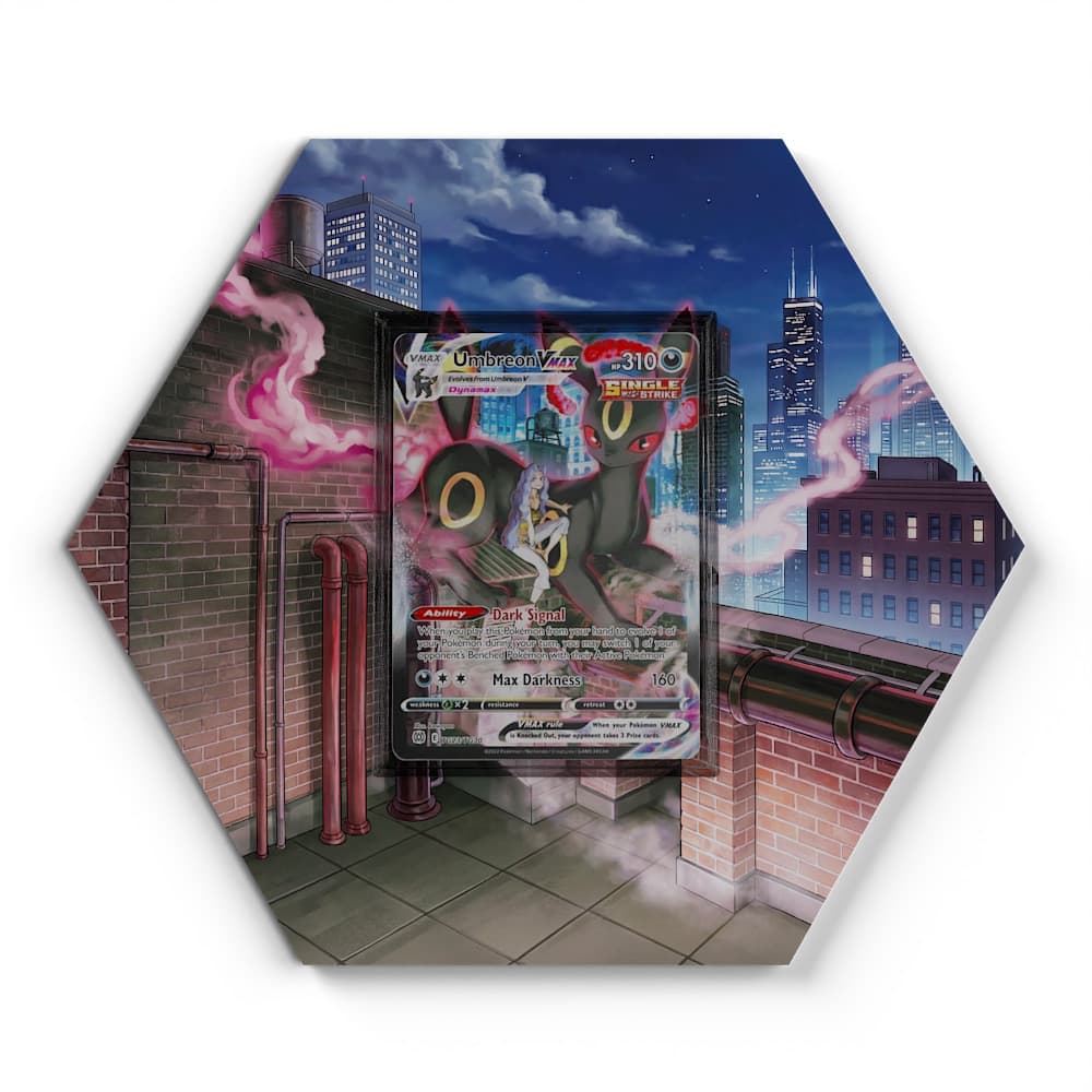 TG23/TG30 Umbreon VMAX - Extended Artwork Pokemon Card Display