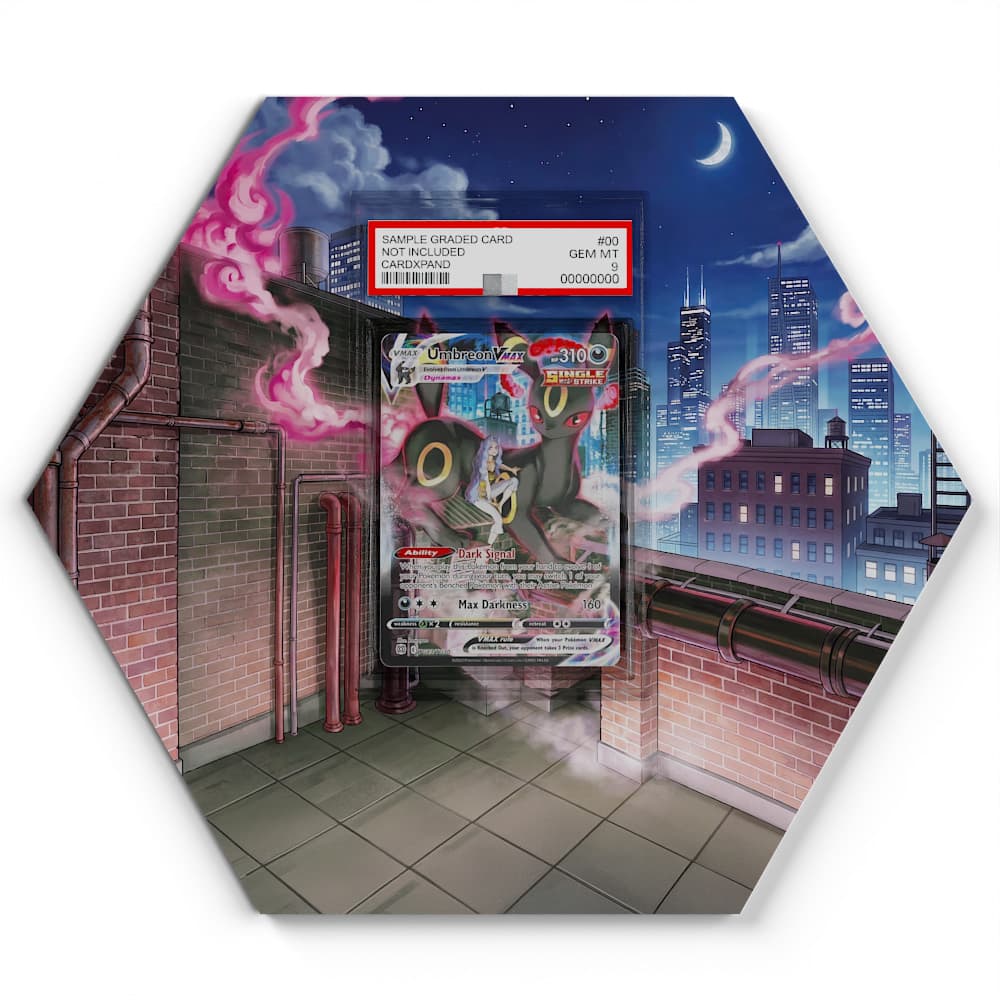 TG23/TG30 Umbreon VMAX - Extended Artwork Pokemon Card Display