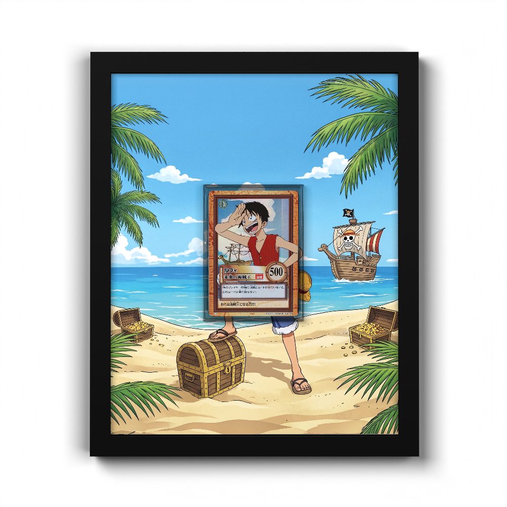 C01 Luffy (1999) - Extended Artwork One Piece Card Frame