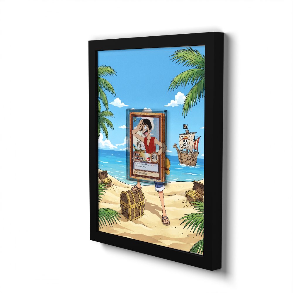 C01 Luffy (1999) - Extended Artwork One Piece Card Frame