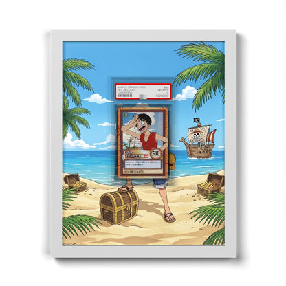 C01 Luffy (1999) - Extended Artwork One Piece Card Frame