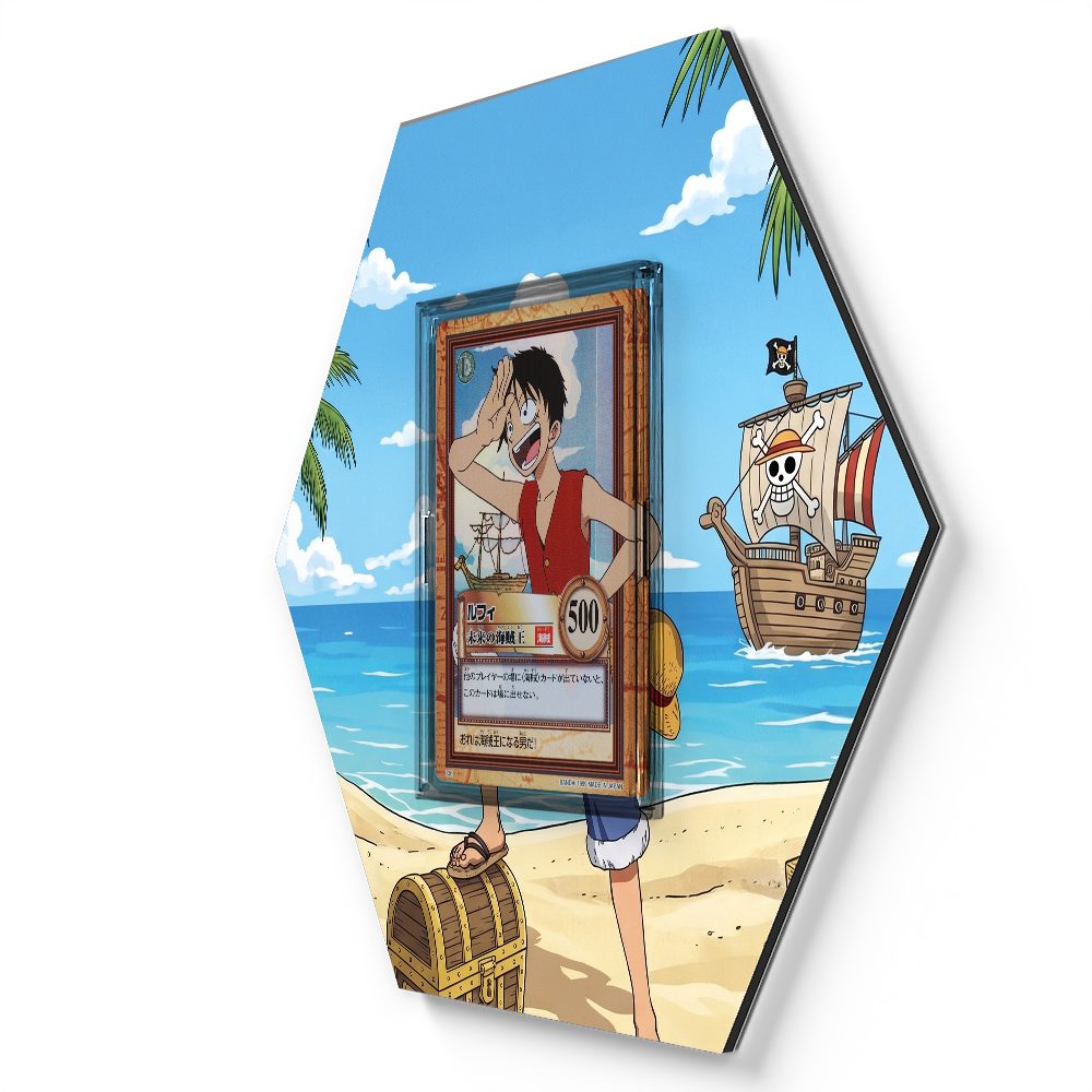 C01 Luffy (1999) - Extended Artwork One Piece Card Display