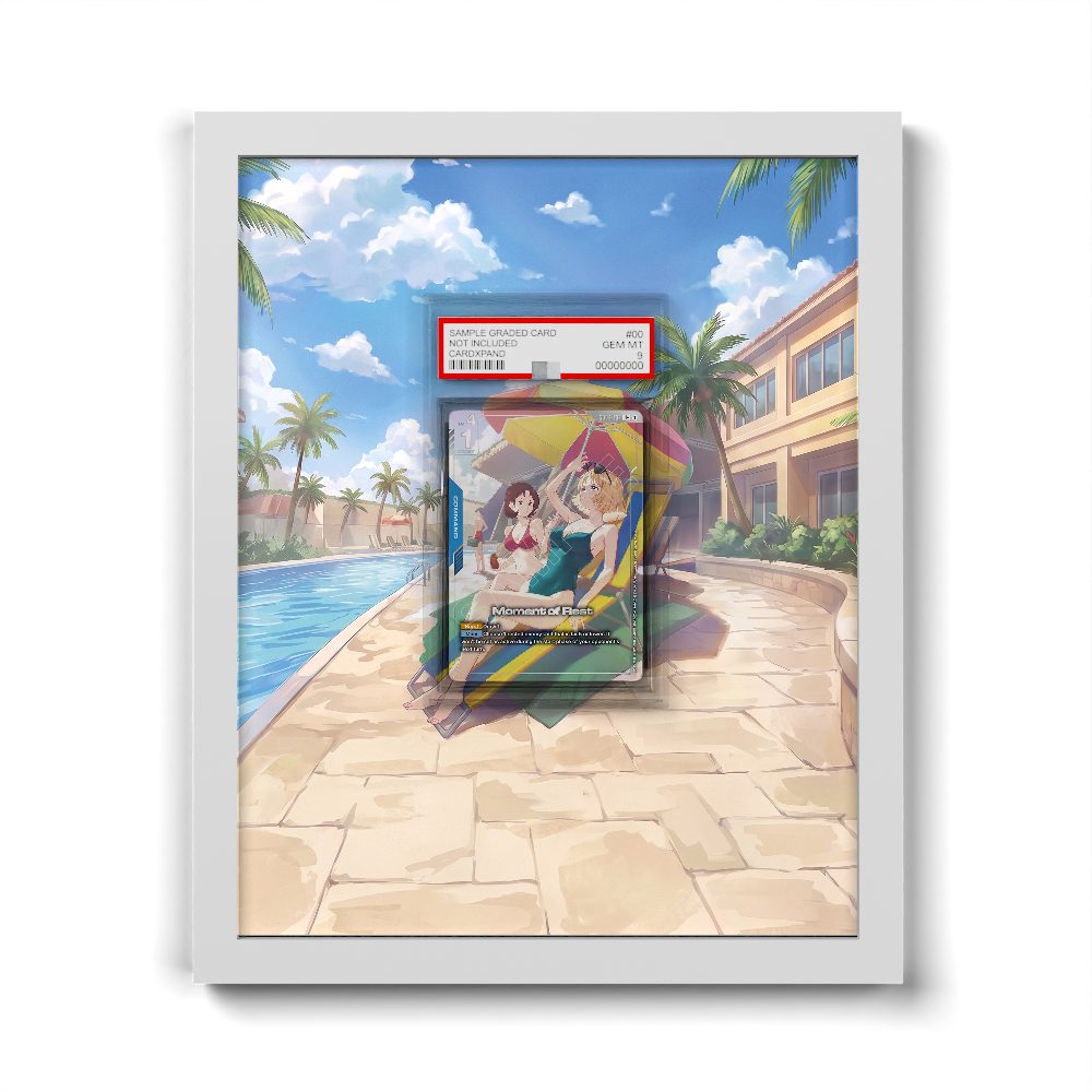 GD04-102 U+ MOMENT OF REST - Extended Artwork Gundam Card Frame