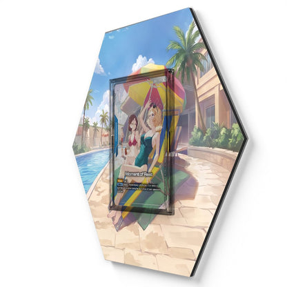 GD04-102 U+ MOMENT OF REST - Extended Artwork Gundam Card Display