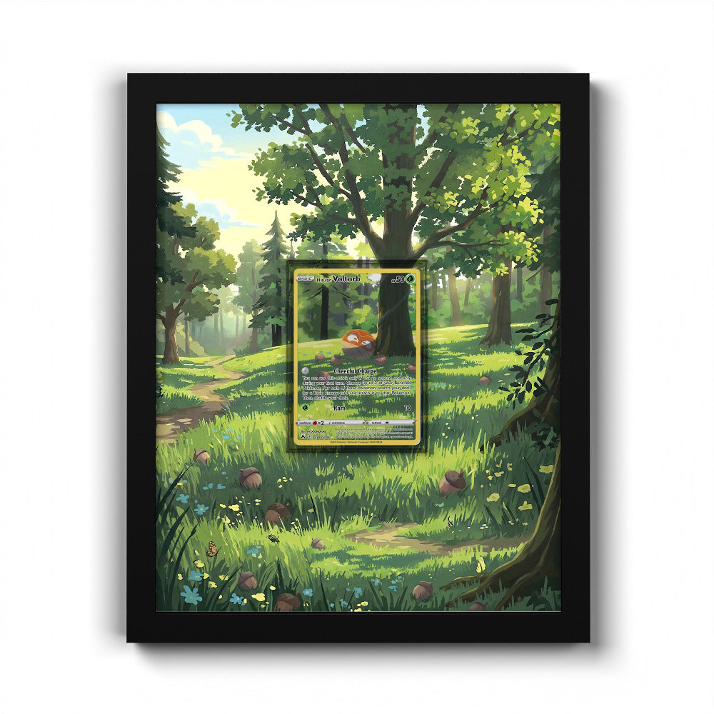 GG01/GG70 Hisuian Voltorb - Extended Artwork Pokemon Card Frame