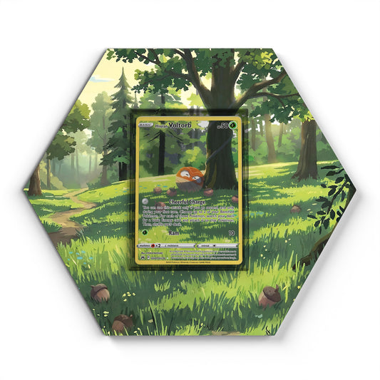 GG01/GG70 Hisuian Voltorb - Extended Artwork Pokemon Card Display