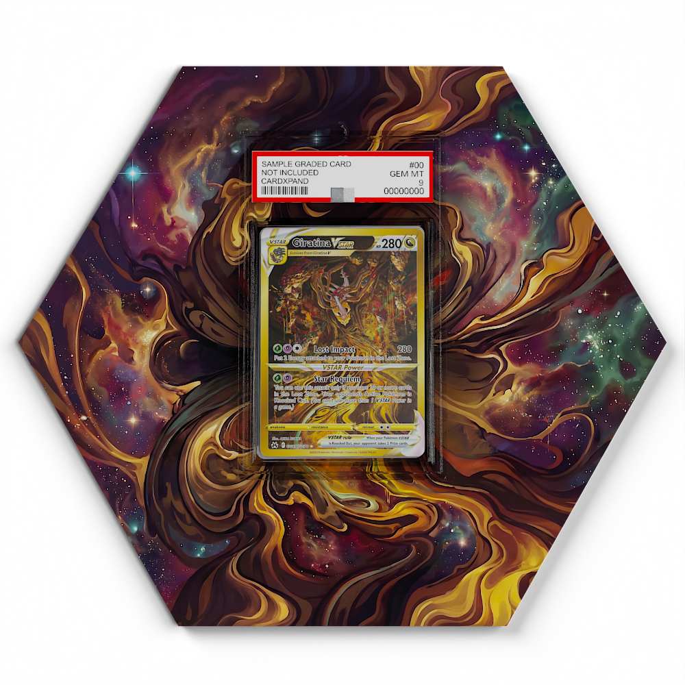 pokemon card gg GG69 Giratina Vstar CRZ - Extended Artwork Display Qty:Single Premium Collection Box hard plastic sleeve Made in Japan Magic: The Gathering Foundations