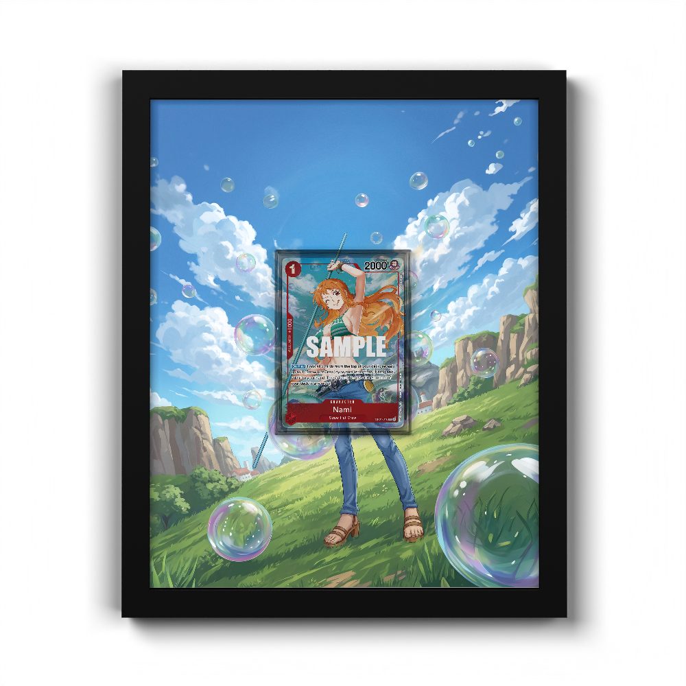 OP01-016 Nami - Extended Artwork Pokemon Card Frame