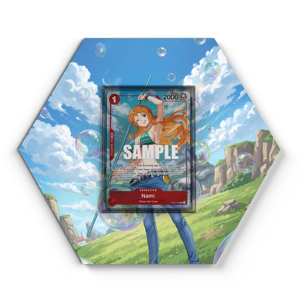 OP01-016 Nami - Extended Artwork Pokemon Card Display