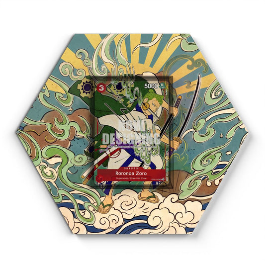 OP01-025 Roronoa Zoro (1st Anniversary) - Extended Artwork One Piece Card Display