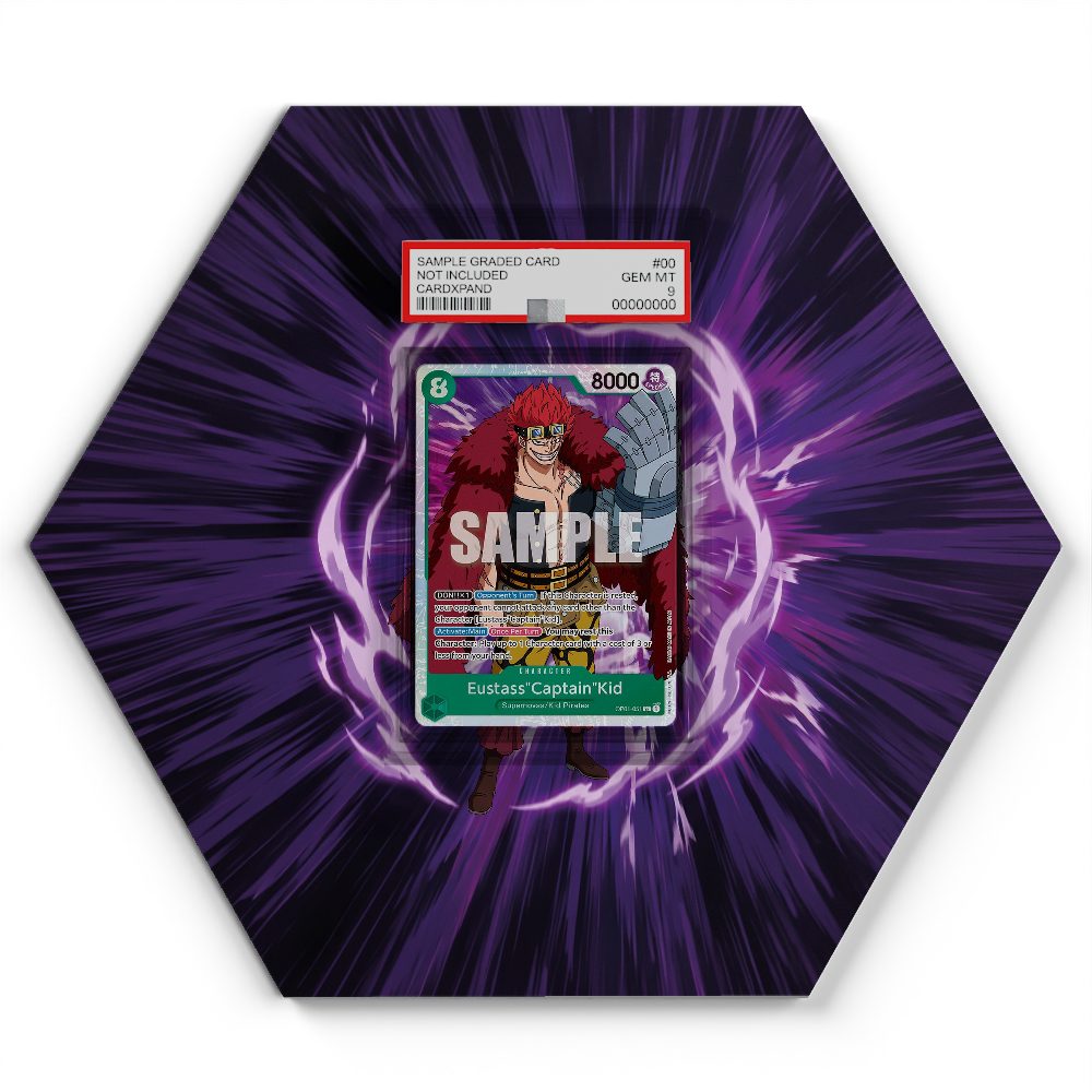 OP01-051 Eustass Captain Kid - Extended Artwork One Piece Card Display