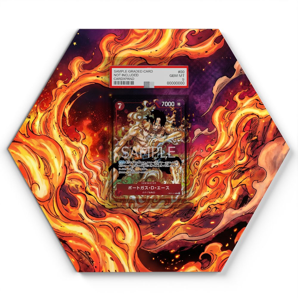 OP02-013 SR Portgas D. Ace - Extended Artwork One Piece Card Display