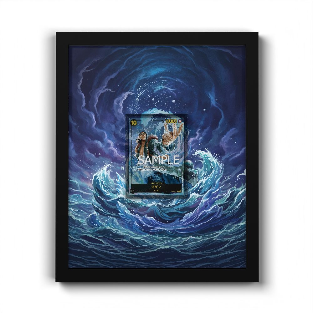 OP02-121 SEC Kuzan - Extended Artwork One Piece Card Frame