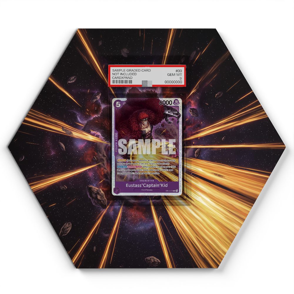 OP05-074 SR V1 EustassCaptainKid - Extended Artwork One Piece Card Display