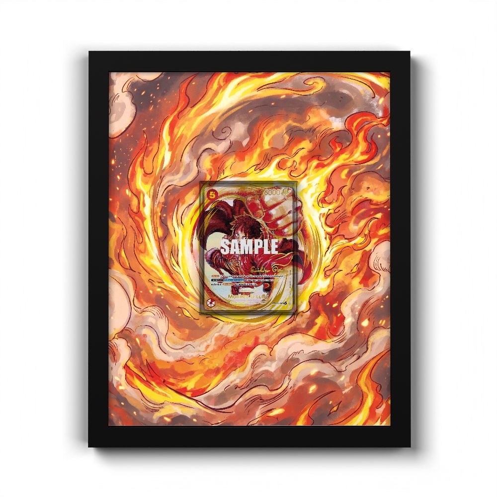 OP05 ST01-012 Luffy Oda Signature - Extended Artwork One Piece Card Frame