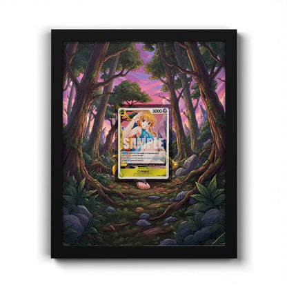 OP06-101 O-Nami - Extended Artwork One Piece Card Frame